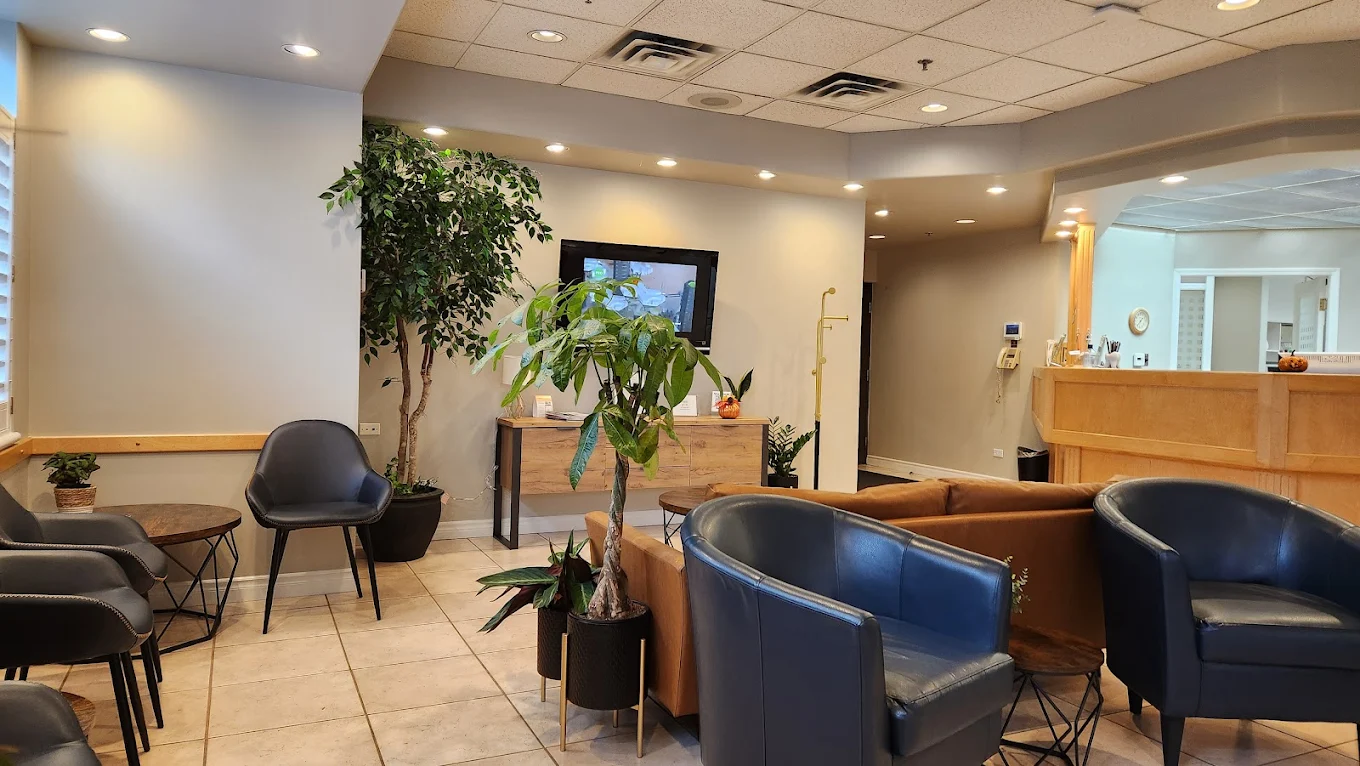 Dental laboratory with professional equipment